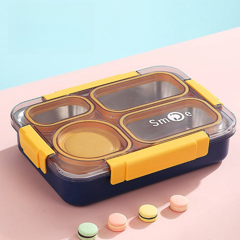 Lunch Box - Smile - Navy Blue - China - 2561