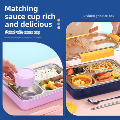 Lunch Box - Smile - Navy Blue - China - 2561