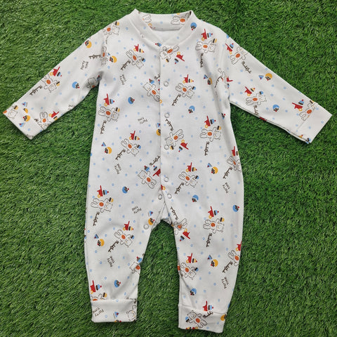 TBS - Pack of 2 Sleep Suits - Vol 02-25 - Blue & Bear