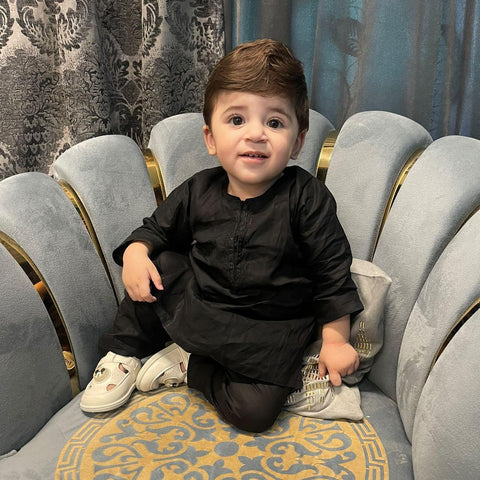 TBS - Kurta Shalwar - Vol 25 - Black