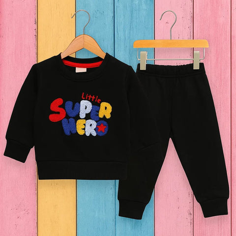 Wow - 2 Pieces - Suit Set - Black - Hero - 25