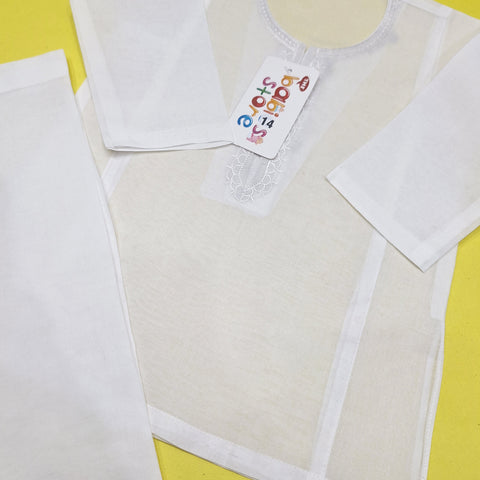 TBS - Kurta Shalwar - Vol 25 - Off White