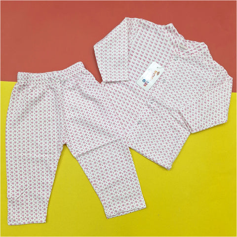 TBS - Night Suit - Pink - Flowers