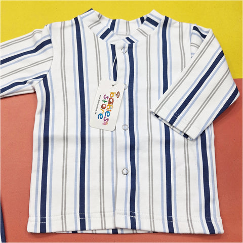 TBS - Night Suit - Vol-01-25 - White - Stripes