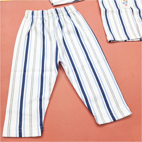 TBS - Night Suit - Vol-01-25 - White - Stripes