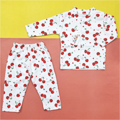 TBS - Night Suit - Vol-01-25 - White - Cherries