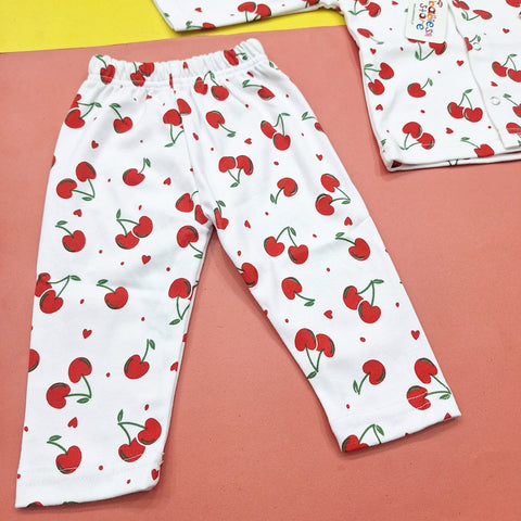 TBS - Night Suit - Vol-01-25 - White - Cherries