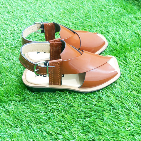 Peshawari Chappal - Mustard - 04