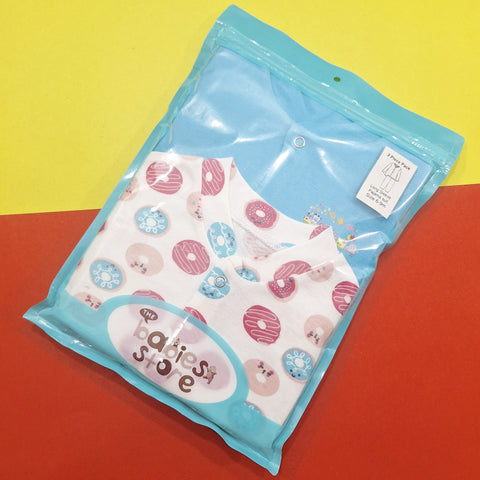 TBS - Pack of 2 - Night Suits - Blue & Donuts