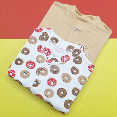 TBS - Pack of 2 - Night Suits - Skin & Donuts