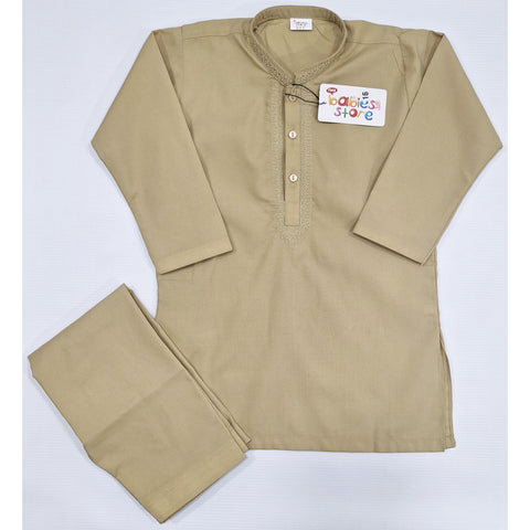 TBS - Kurta Shalwar - Wash N Wear - Skin