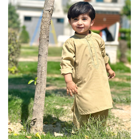 TBS - Kurta Shalwar - Wash N Wear - Skin