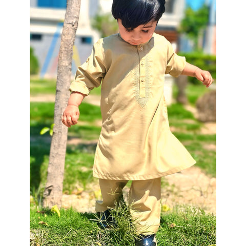 TBS - Kurta Shalwar - Wash N Wear - Skin