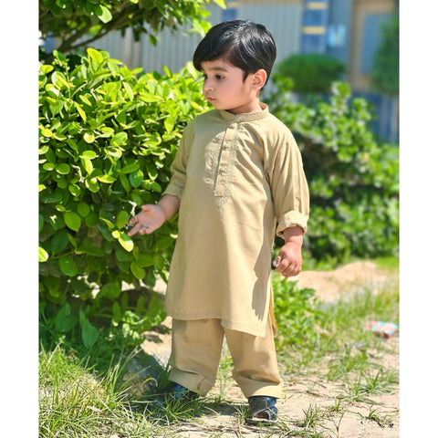 TBS - Kurta Shalwar - Wash N Wear - Skin