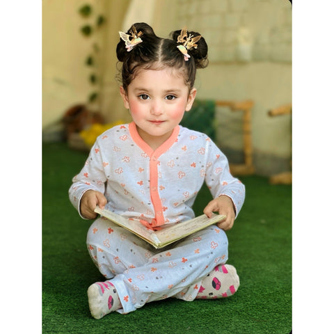 TBS - Night Suit - Vol 04-25 - Peach - Butterflies