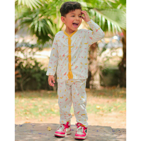 TBS - Night Suit - Vol 04-25 - Yellow - Leaves