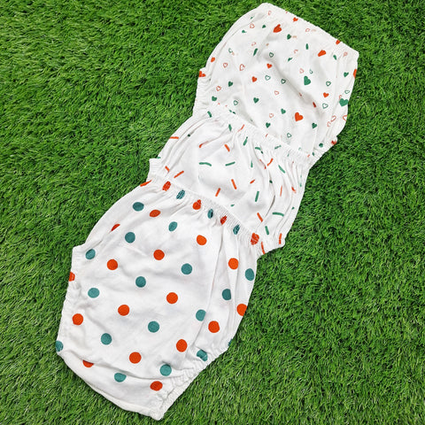 Pack of 3 - Printed - Briefs - Circles Hearts Sprinkles