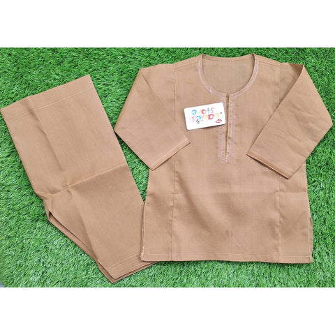 TBS - Kurta Shalwar - Vol 25 - Light Brown
