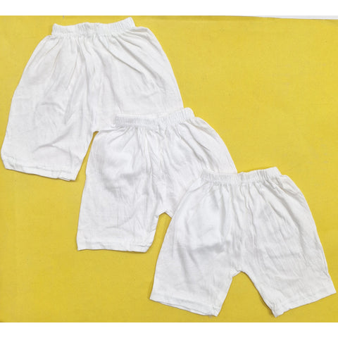 Pack of 3 - Plain - Boxers - White