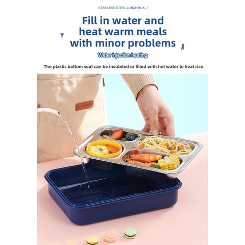 Lunch Box - Smile - Navy Blue - China - 2561