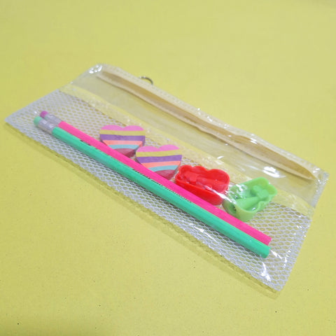 7 Pieces - Pouch Stationery Gift Set - 0001