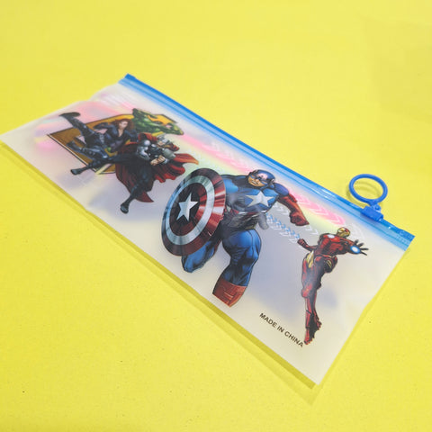 7 Pieces - Pouch Stationery Gift Set - Marvel - 0002