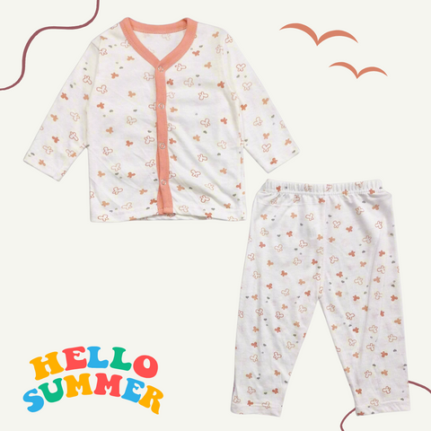 TBS - Night Suit - Vol 04-25 - Peach - Butterflies