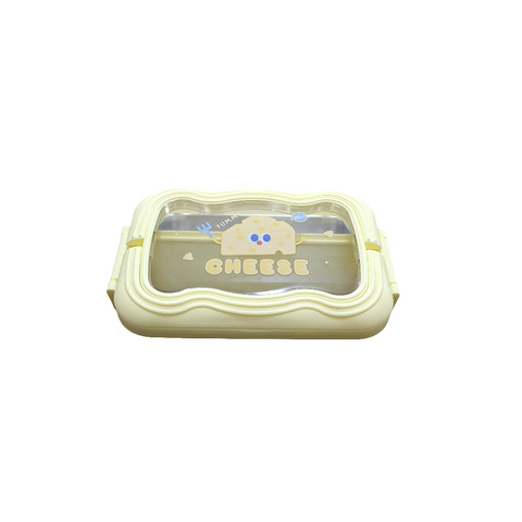 Lunch Box - Cheese - Yellow - China - 6336