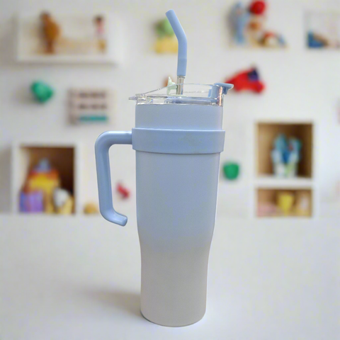 Dameido - Stainless Steel Vacuum Tumbler - Blue - 1200 ML