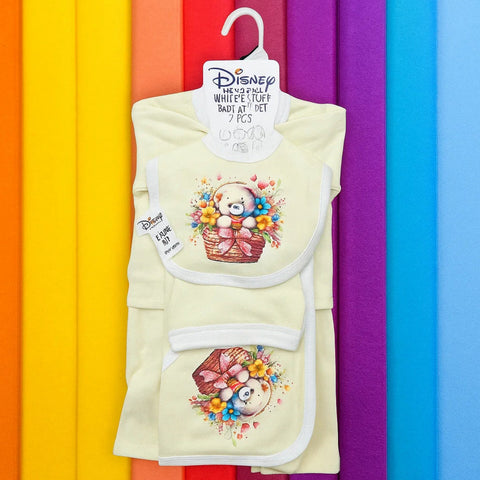 Fleece - 6 Pieces - 3D Character - Starter Set - Yellow - Sow