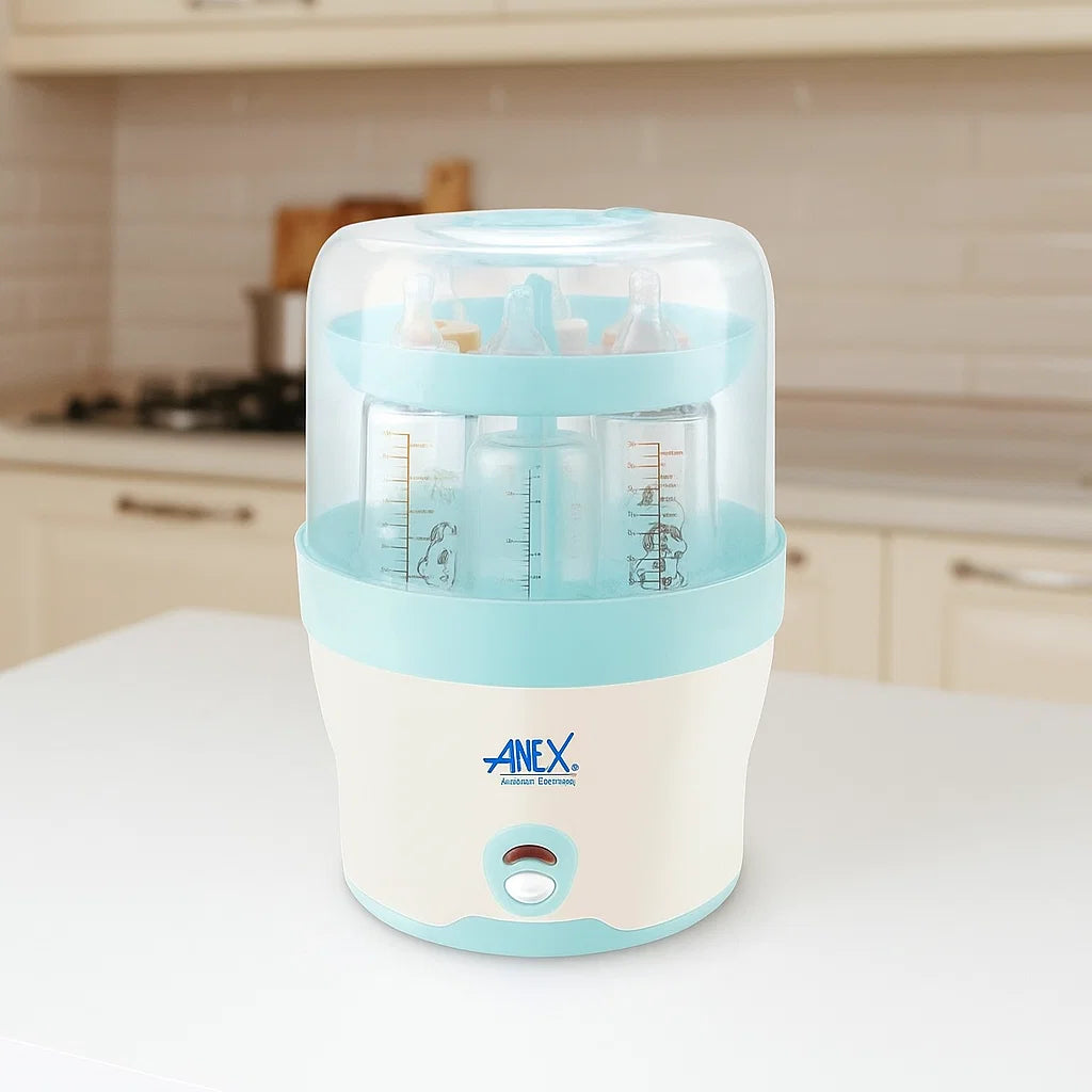 ANEX BABY BOTTLE STERILIZER & WARMER Model AG-736– The Babies Store