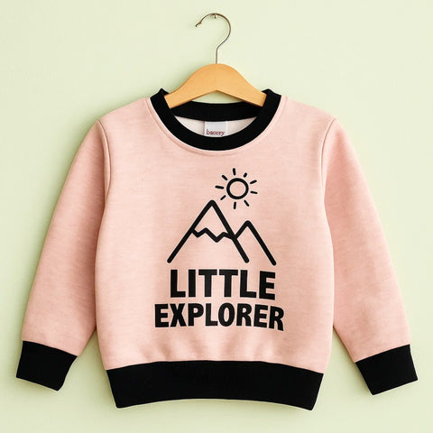 TBS - Sweat Shirt - Pink - Little Explorer