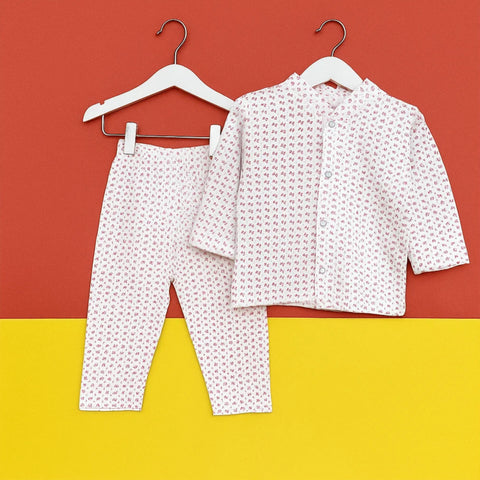 TBS - Night Suit - Pink - Flowers