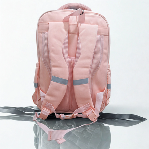 School Bag - Pink - Bear - DW08
