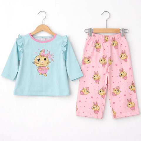 BRB - 2 Pieces - Suit Set - Blue - Labubu