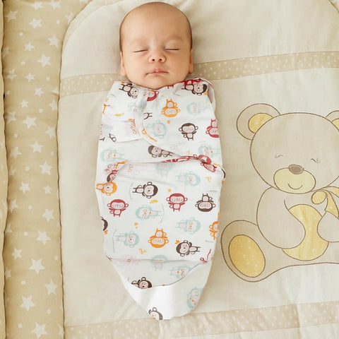 Kolaco - Swaddle Wrap - Monkey