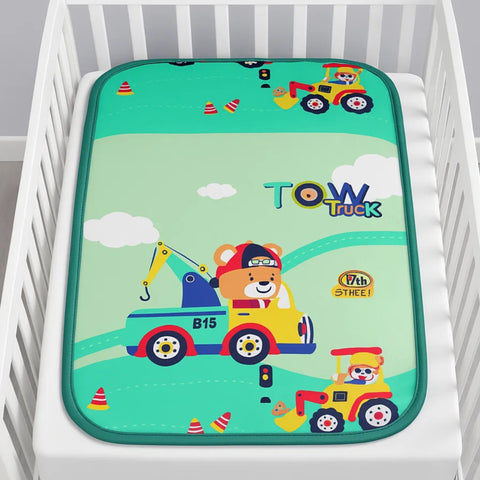 Best Mink Double Ply - Plush Blanket - Green - Truck - 40*28 Inches