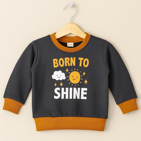 TBS - Sweat Shirt - Charcoal - Born to Shine