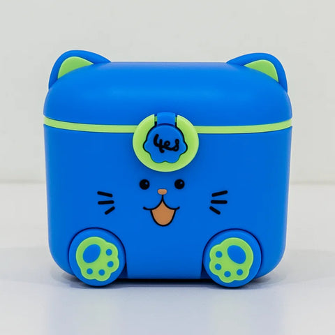Hello Cat - Milk Container - Dark Blue