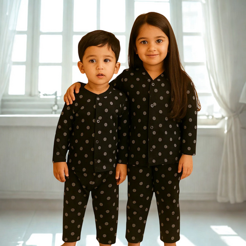 TBS - Night Suit - Vol-01-25 - Black - Gray Circles