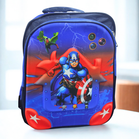 School Bag - Blue - Captain America - DW15