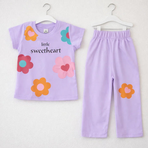 ANT - 2 Pieces - Suit Set - Purple - Sweetheart