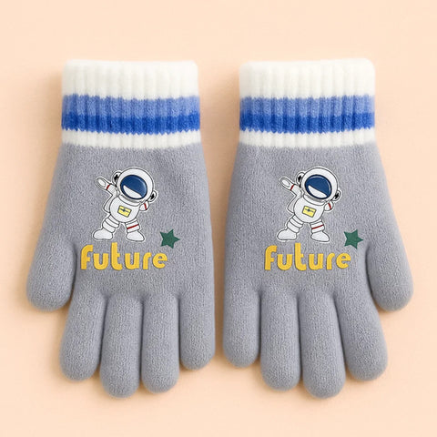 Pair of Gloves - Grey - Future - (5-7 Years)