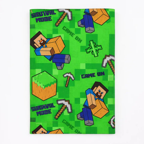 Diaper Changing Mat - Green - Minecraft - (36*24 Inches)