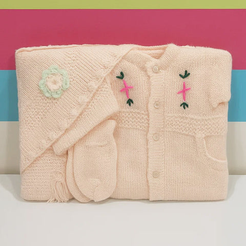 Wool - 6 Pieces - Starter Set - Peach - 25