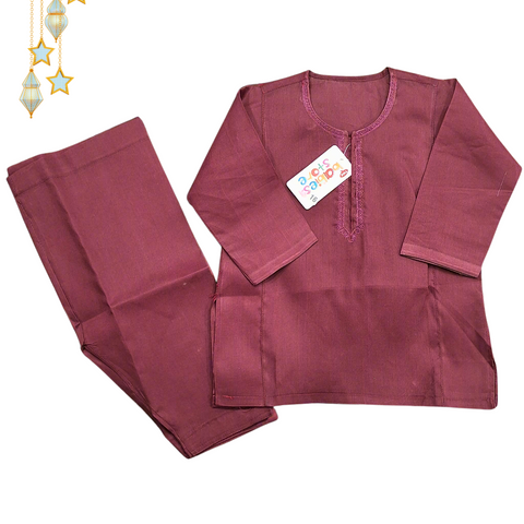TBS - Kurta Shalwar - Vol 25 - Maroon