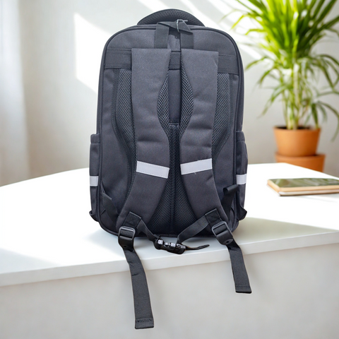 School Bag - Black - Bear - DW08