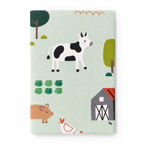 Diaper Changing Mat - Green - Animals - (36*24 Inches)