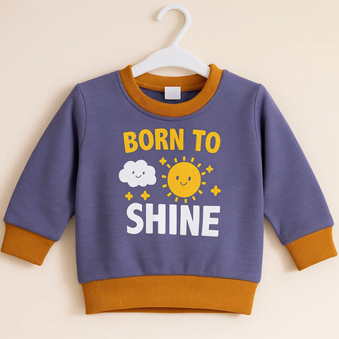 TBS - Sweat Shirt - Midnight Purple - Born to Shine