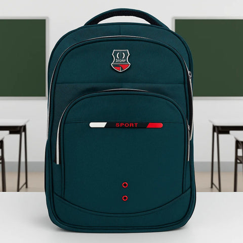 School Bag - Green - Sport - DW12